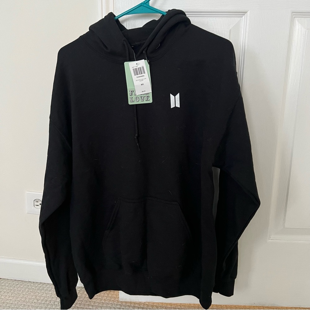 BTS BigHit Official ARMY Merch Fake Love Hoodie Sweatshirt